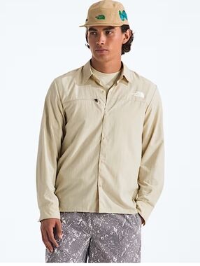 The North Face Men’s Packable Long-Sleeve Tecbnical Lightweight Shirt Medium
